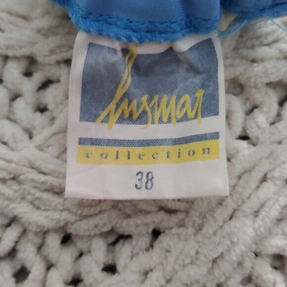LISMAR Europe- Cornflower Blue Triangle Bikini Top- 30B - Picture 8 of 10